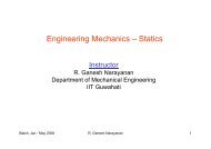 Engineering Mechanics â Statics