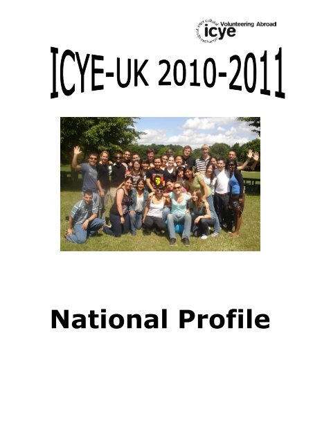National Profile - ICYE