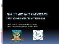 NACWA Disposable Wipes ppt - SCAP