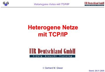 Heterogene Netze mit TCP/IP