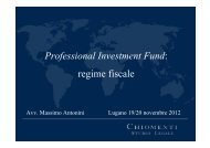 ii - Lugano Fund Forum