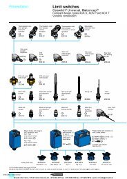 References Limit switches - Elmatik AS