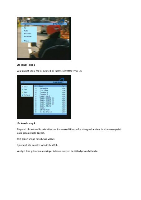Digiality VC-CI 104 og 204 - Canal Digital Parabol