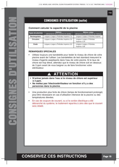 Notice sterilisateur Krystal Clean 56604.pdf - Habitat et jardin.com