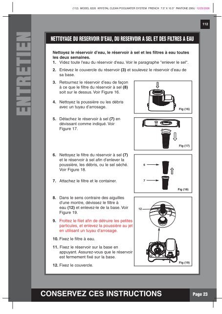 Notice sterilisateur Krystal Clean 56604.pdf - Habitat et jardin.com