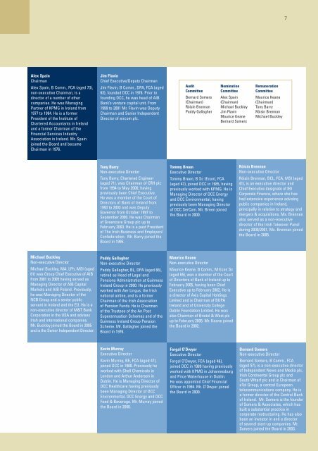 Annual Report and Accounts 2006 - DCC plc