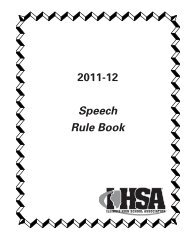 Speech Rule Book.qxd - Illinois High School Association