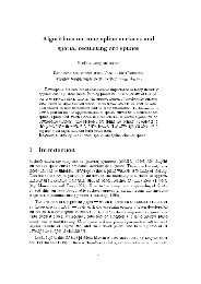 Algorithms on cone spline surfaces and spatial osculating arc ...