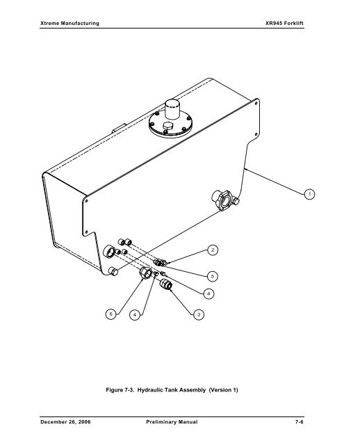 Section 7 Hydraulic System - Xtreme Manufacturing