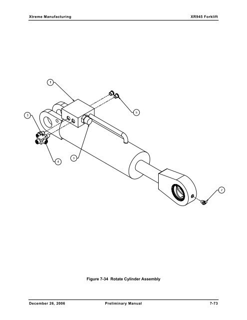 Section 7 Hydraulic System - Xtreme Manufacturing