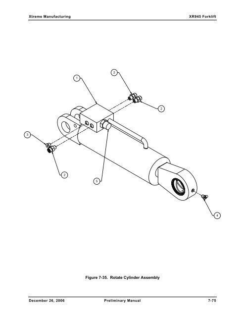 Section 7 Hydraulic System - Xtreme Manufacturing