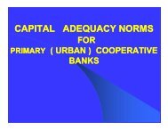 CAPITAL ADEQUACY NORMS - CAB