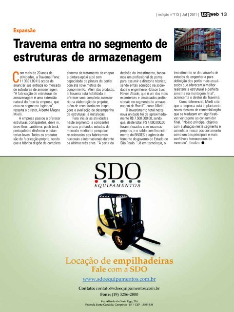 EdiÃ§Ã£o 113 download da revista completa - Logweb