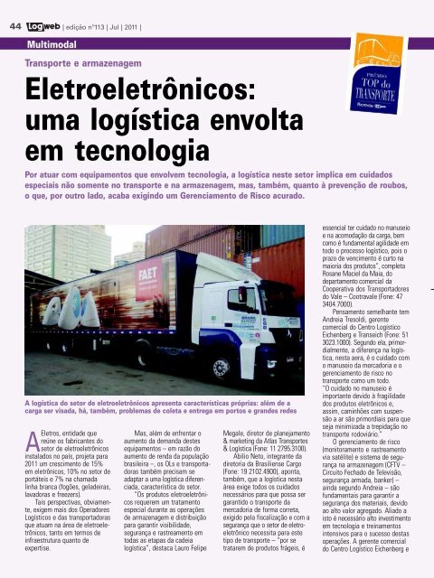 EdiÃ§Ã£o 113 download da revista completa - Logweb