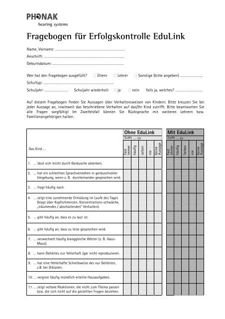 Fragebogen fÃ¼r Erfolgskontrolle EduLink (70 KB) - avws