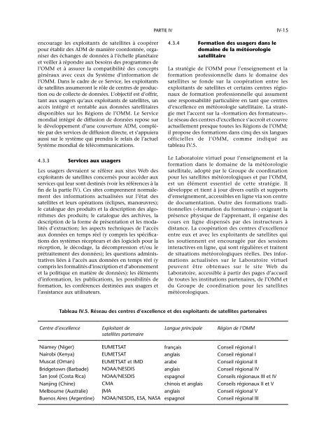Guide du SystÃ¨me mondial d'observation - E-Library - WMO