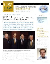 perspectives - George Washington University Law School