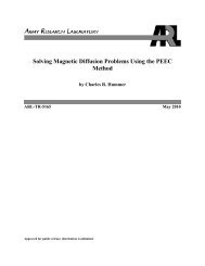 Solving Magnetic Diffusion Problems Using the PEEC Method