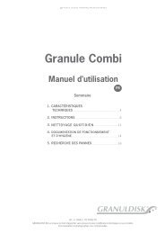 Granule Combi - GRANULDISK