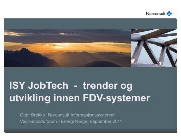 fdv-systemet - Energi Norge