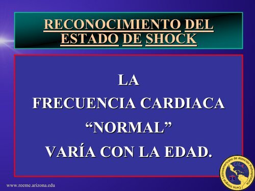 Shock - Reeme.arizona.edu