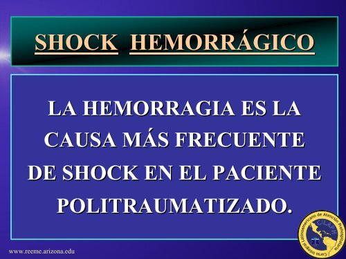 Shock - Reeme.arizona.edu