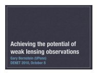 Achieving the potential of weak lensing surveys - IPMU