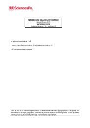 Sujets 2013 (PDF, 668 ko) - Sciences Po