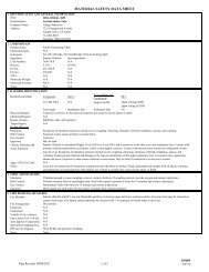 Material Safety Data Sheet - Zee Medical