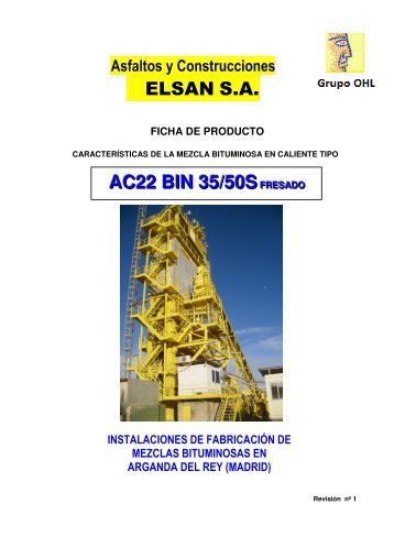AC22 BIN 35/50S FRESADO - Elsan