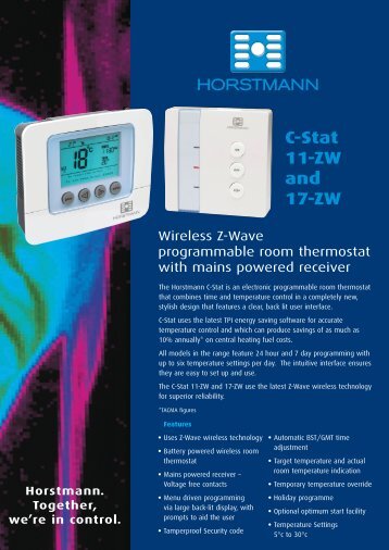 C-Stat ZW Datasheet - Horstmann