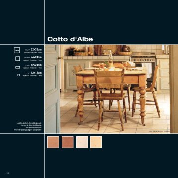 Cotto d'Albe - Ceramic tiles