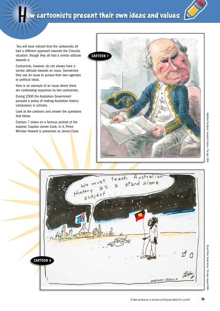 A licence to mock: political cartoons - National Museum of Australia