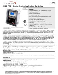 EMS PRO - Engine Monitoring System Controller