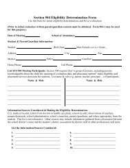 Section 504 Eligibility Determination Form - SFUSD School Health ...