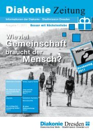 Förderung 2011 – was fo(ö)rdert? - Diakonie Dresden