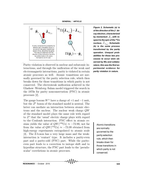 Symmetry Principles and Conservation Laws in Atomic and ...