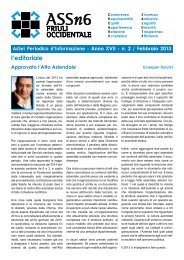 l'editoriale - Friuli Occidentale