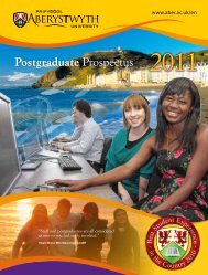 Postgraduate Prospectus 2011
