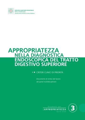 APPROPRIATEZZA - Policlinico di Modena