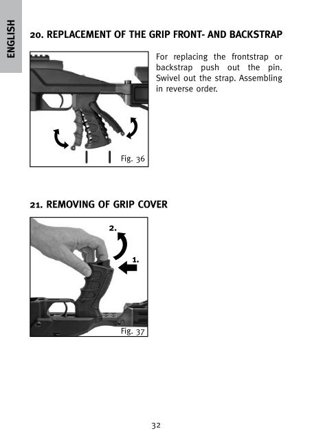 INSTRUCTIONS FOR USE BETRIEBSANLEITUNG - Steyr Mannlicher