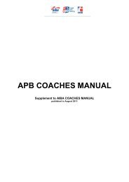 APB COACHES MANUAL - AIBA