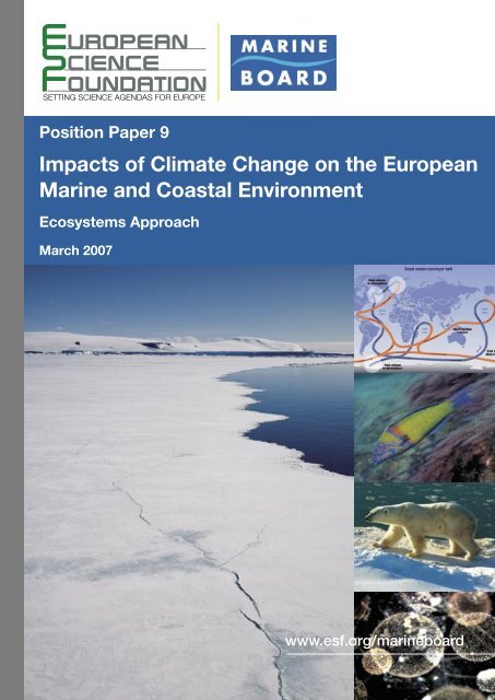 Impacts of Climate Change on the European Marine and Coastal ...