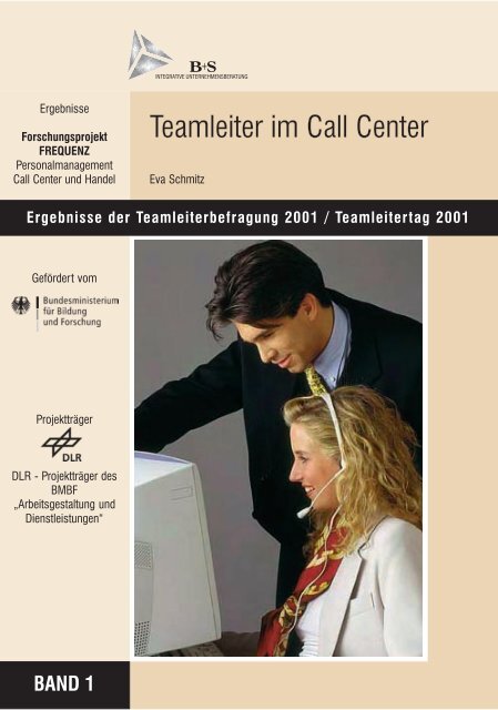 Teamleiter im Call Center - con.cept.S, Eva Schmitz