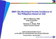 2009 City/Municipal Poverty Incidence of the Philippines ... - NSCB