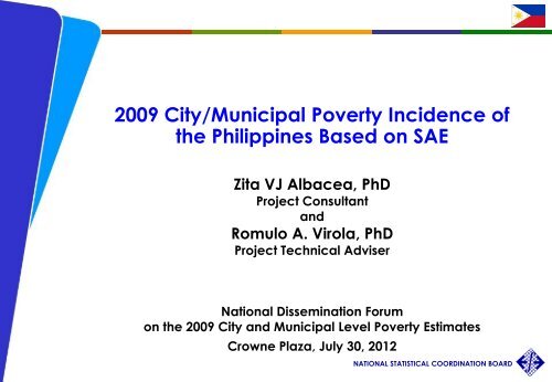 2009 City/Municipal Poverty Incidence of the Philippines ... - NSCB