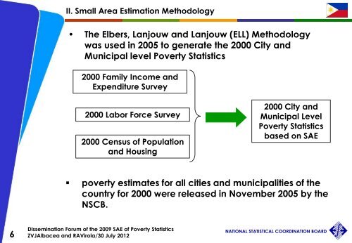 2009 City/Municipal Poverty Incidence of the Philippines ... - NSCB