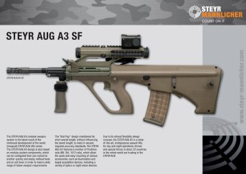 STEYR AUG A3 SF - Steyr Mannlicher