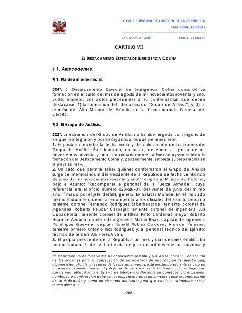 El Destacamento Especial de Inteligencia Colina SPIJ