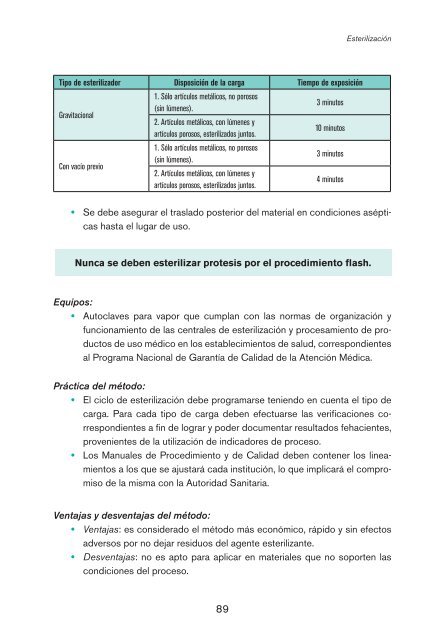 Manual de esterilizaciÃ³n para centros de salud. (2008) - PAHO/WHO